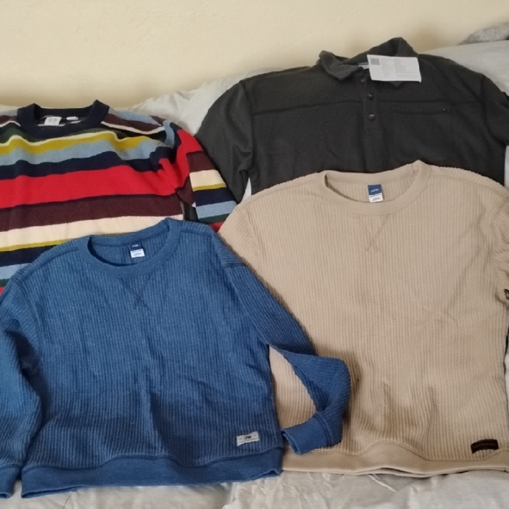 Old Navy Men's Striped and Solid Sweater Collection